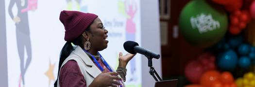 Featured presenter teaching educators at the TCEA Convention.