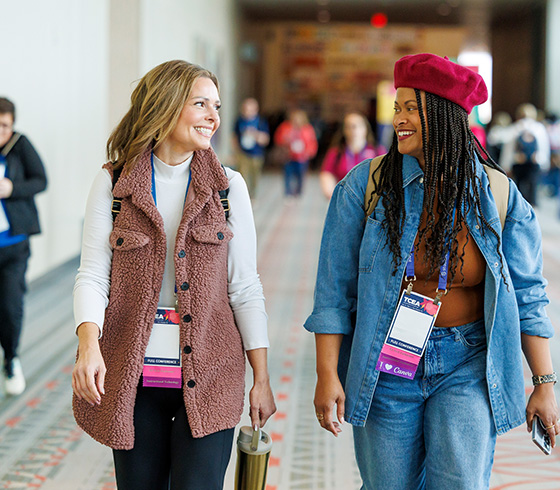 TCEA 2027 - Attendees Heading to Their Next Session